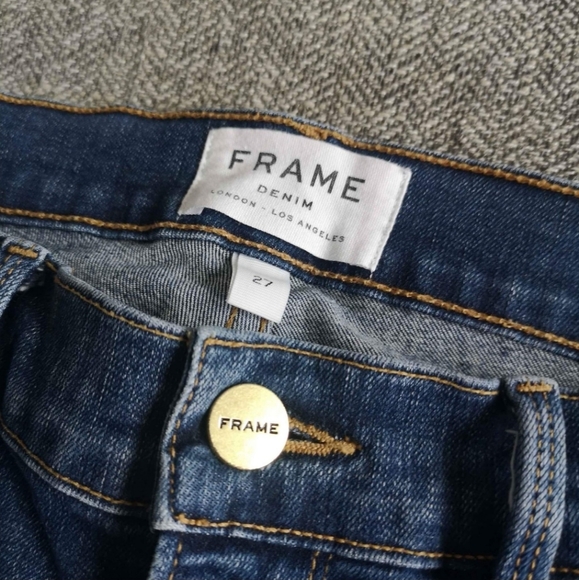 FRAME Le Skinny de Jeanne high-waisted Women's Jeans sz 27 - Picture 4 of 7